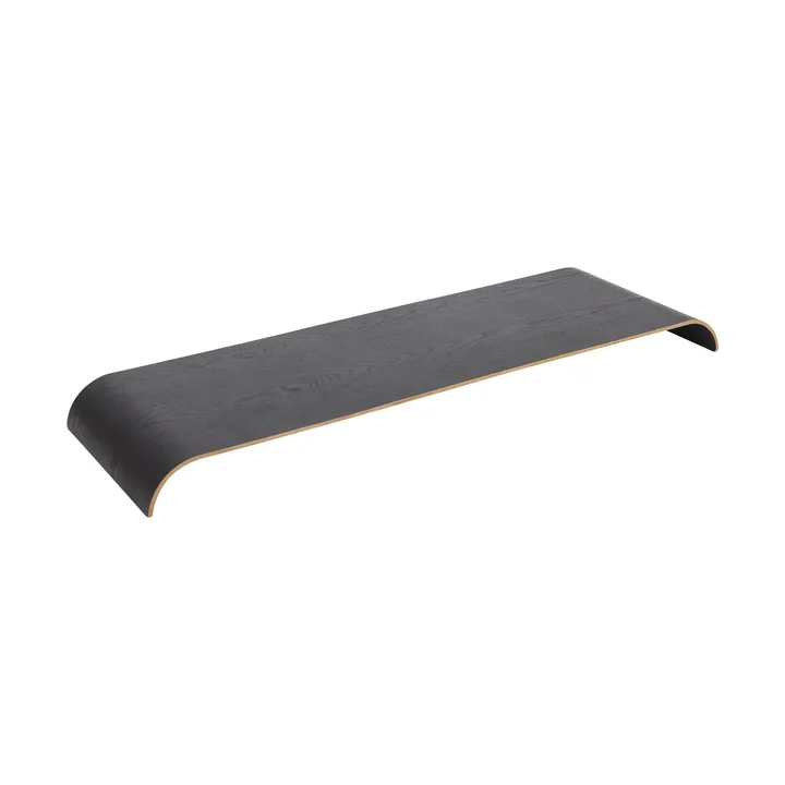 Curva シェルフ用 トレイ／トップパネル L80.4 cm - Black - AYTM | アイテム