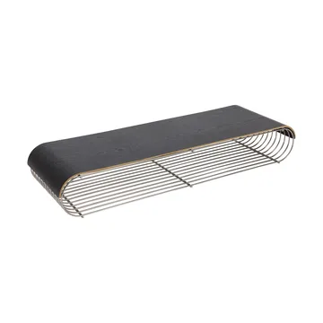 Curva シェルフ用 トレイ／トップパネル L80.4 cm - Black - AYTM | アイテム