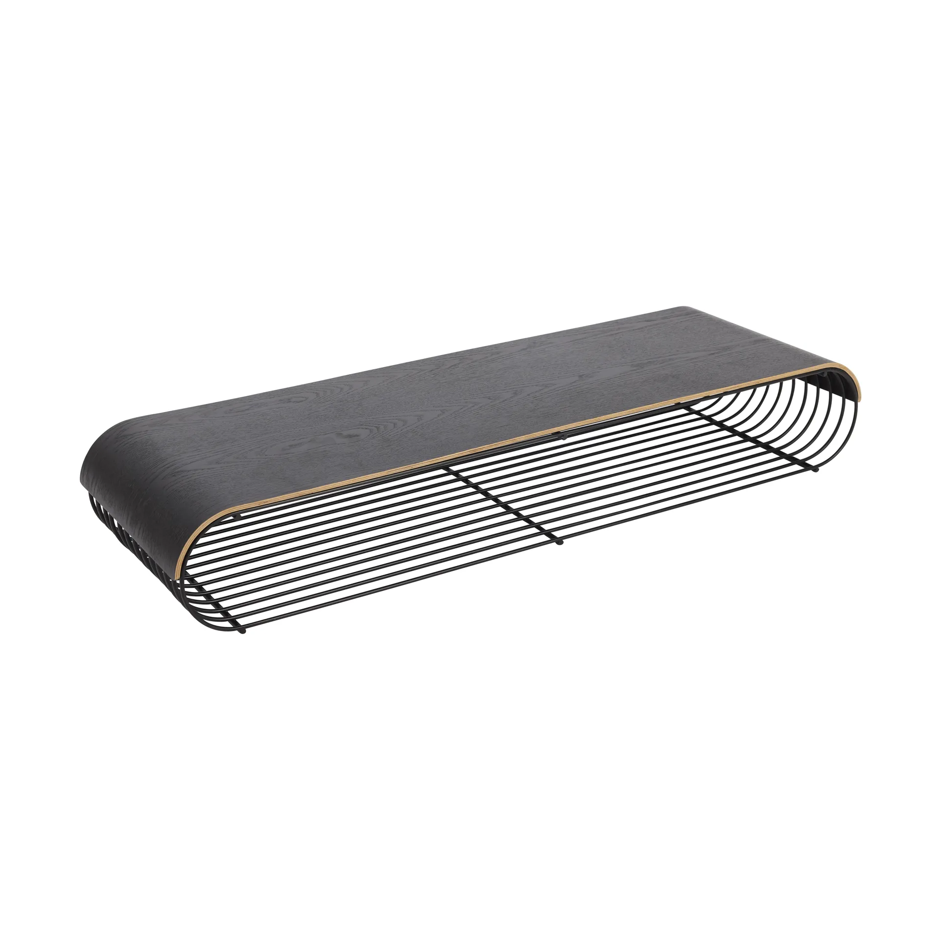 Curva シェルフ用 トレイ／トップパネル L80.4 cm, Black AYTM | アイテム