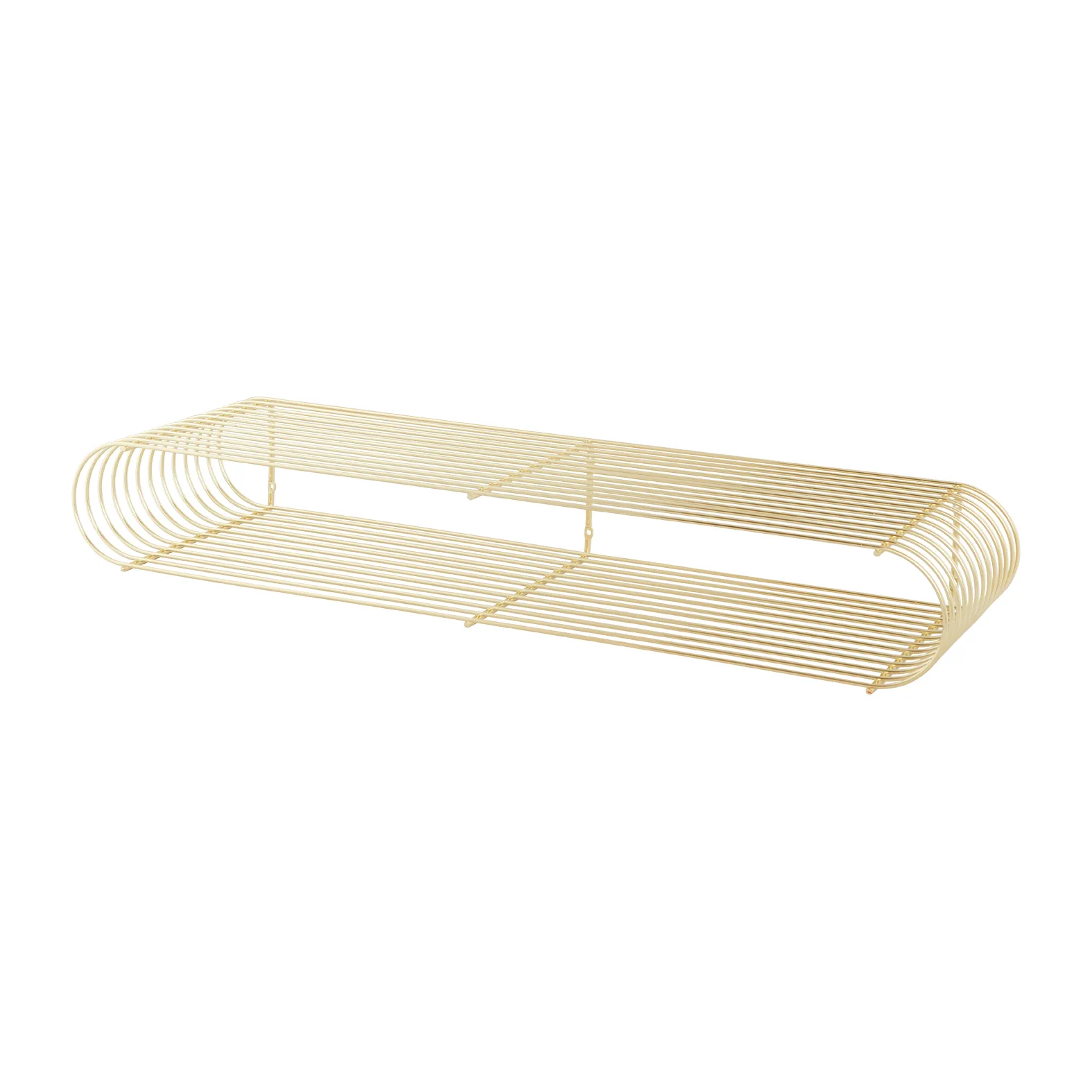 Curva シェルフ L80.4 cm, Gold AYTM | アイテム