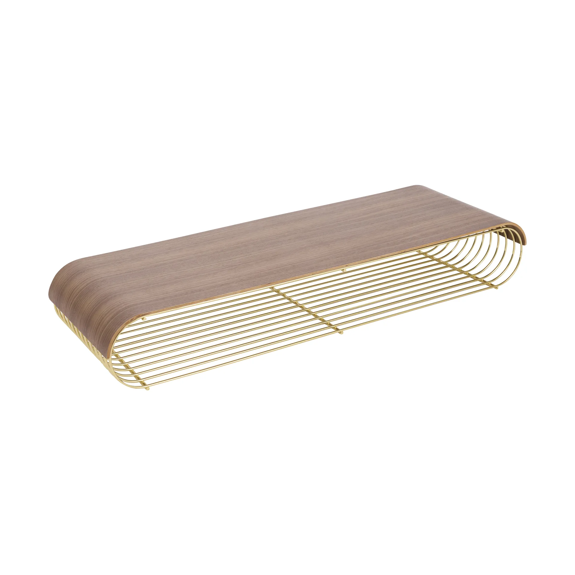Curva シェルフ用 トレイ／トップパネル L80.4 cm, Walnut AYTM | アイテム