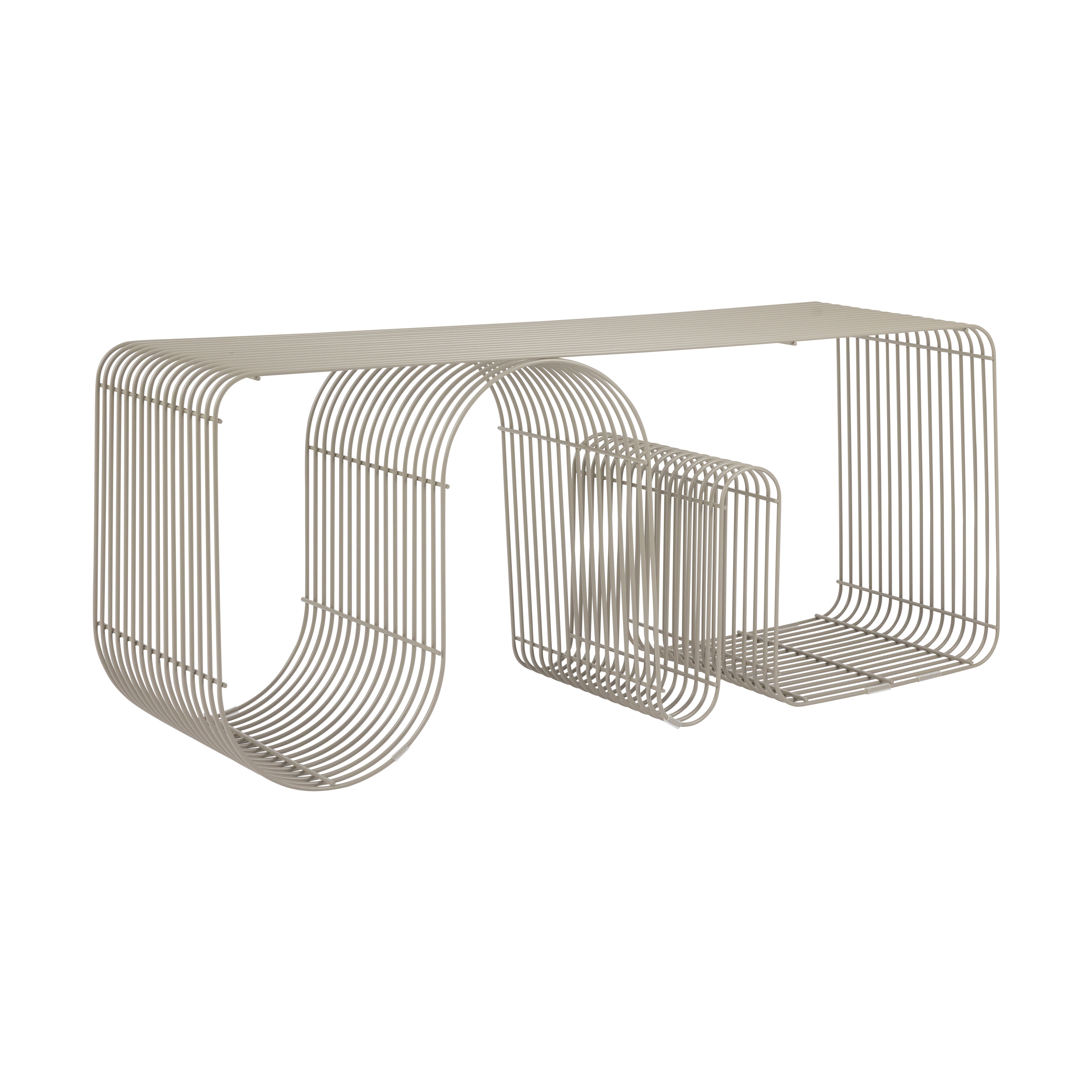 郵送買取 新品5台以上送料無料キャンペーン中！！  AYTM | アイテム からのCurva seating ベンチ 100 cm マガジンラック