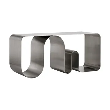 Curva ベンチ 固定式 - Silver-coloured, 100 cm - AYTM | アイテム