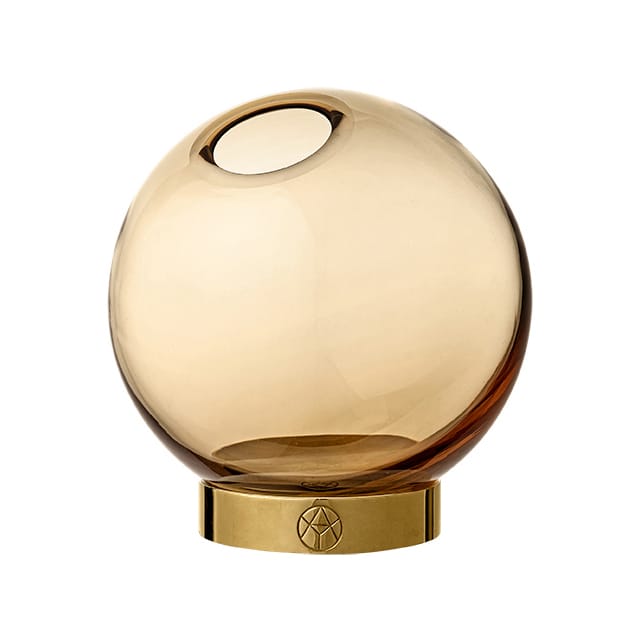 Globe 花瓶 スモール - amber-gold - AYTM | アイテム