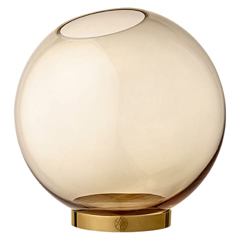 Globe 花瓶 ラージ - amber-gold - AYTM | アイテム