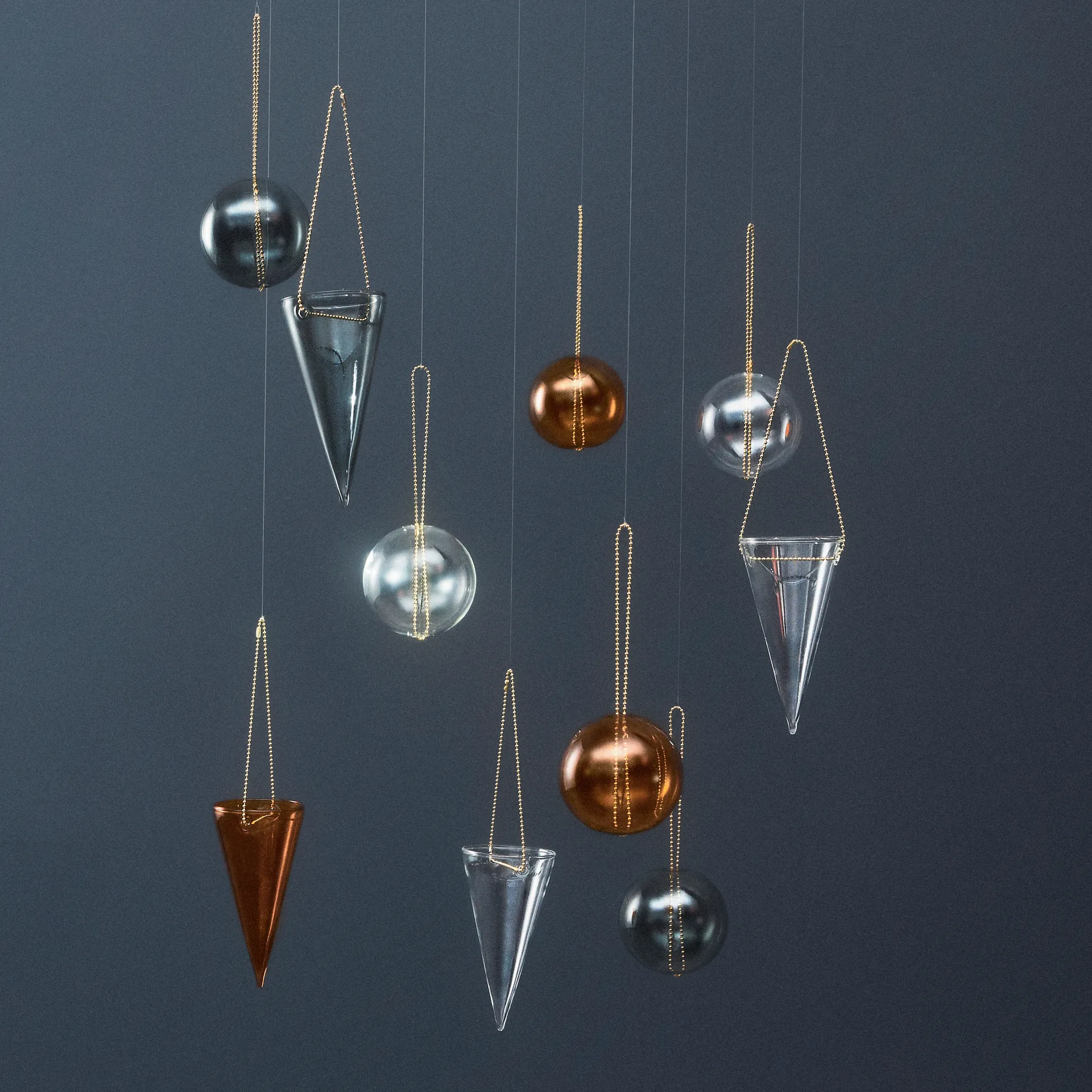 Monili クリスマスツリー デコレーション, clear AYTM | アイテム