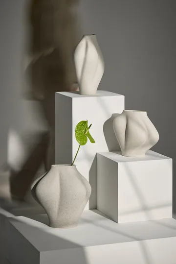 Saltare ベース - Cream, Ø15x25 cm - AYTM | アイテム