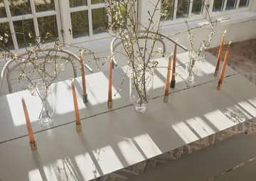 Sol キャンドルスティック 5 cm - Black - AYTM | アイテム