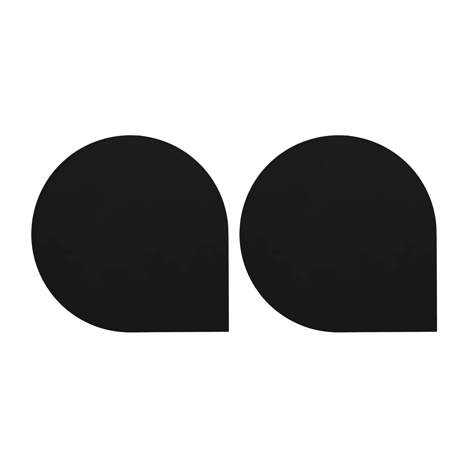 Stoa ランチョンマット 2パック, Black AYTM | アイテム