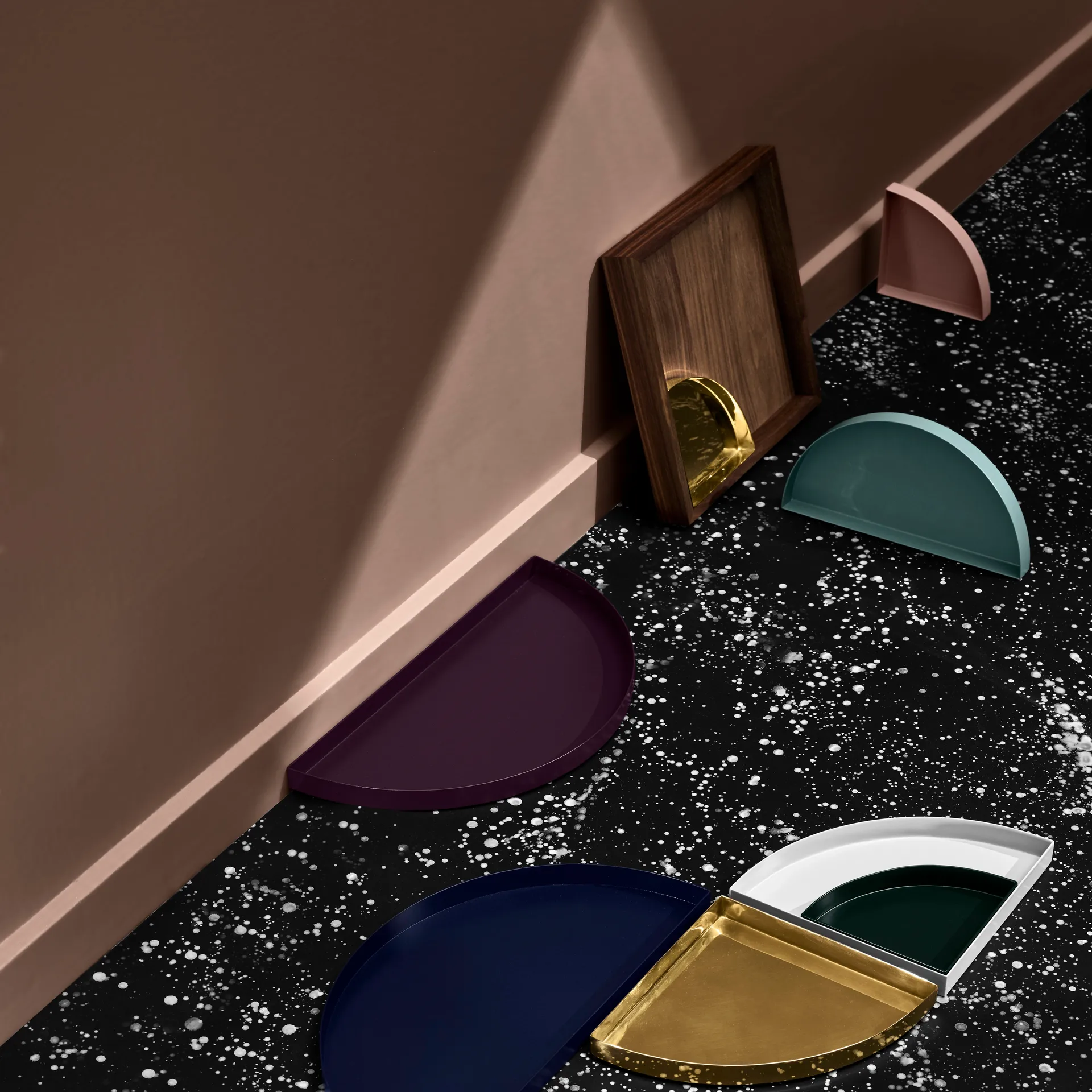 Unity スクウェア トレイ walnut, small AYTM | アイテム