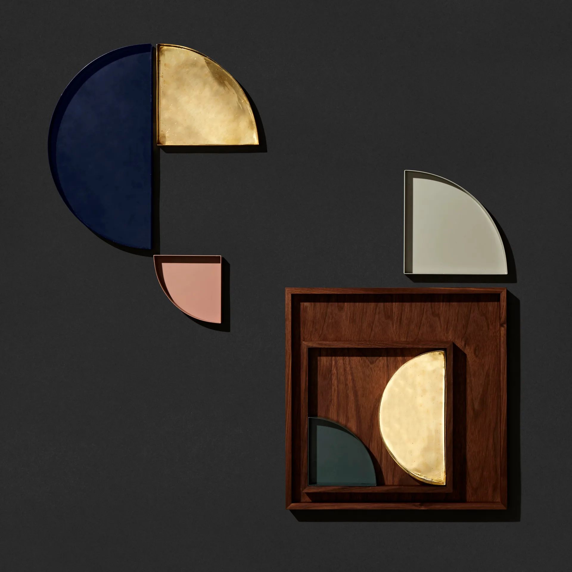 Unity スクウェア トレイ walnut, small AYTM | アイテム