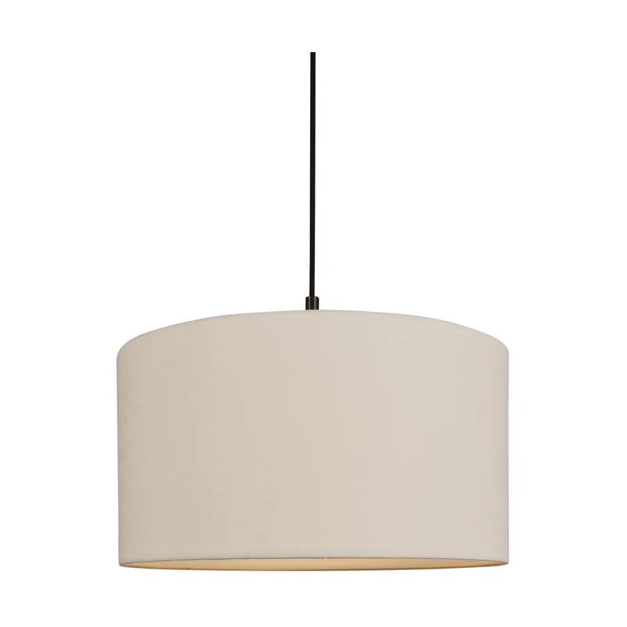 Soft ペンダントランプ, Linen white-metallic bronze, Ø44 cm Belid | ベリッド