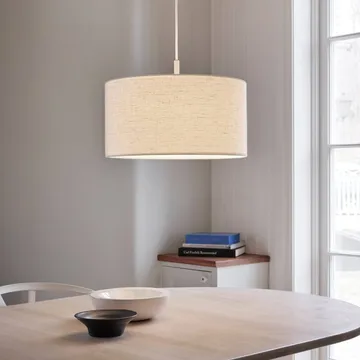 Soft ペンダントランプ - Linen white-sand, Ø44 cm - Belid | ベリッド