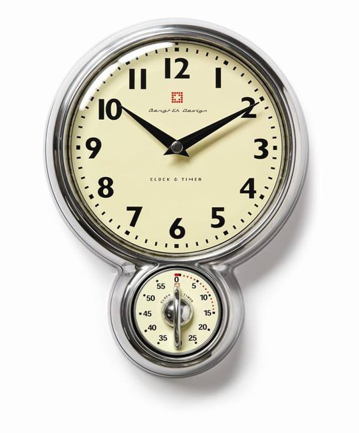 Bengt Ek ウォールクロック, timer - aluminium - Bengt Ek Design | ベングト・イーケー・デザイン