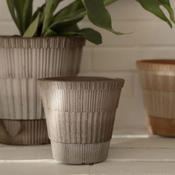 Atlas raw 鉢 - Grey, Ø16 cm - Bergs Potter | バーグスポッター