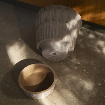 Atlas raw 鉢 - Grey, Ø25 cm - Bergs Potter | バーグスポッター