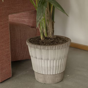 Atlas raw 鉢 - Grey, Ø25 cm - Bergs Potter | バーグスポッター