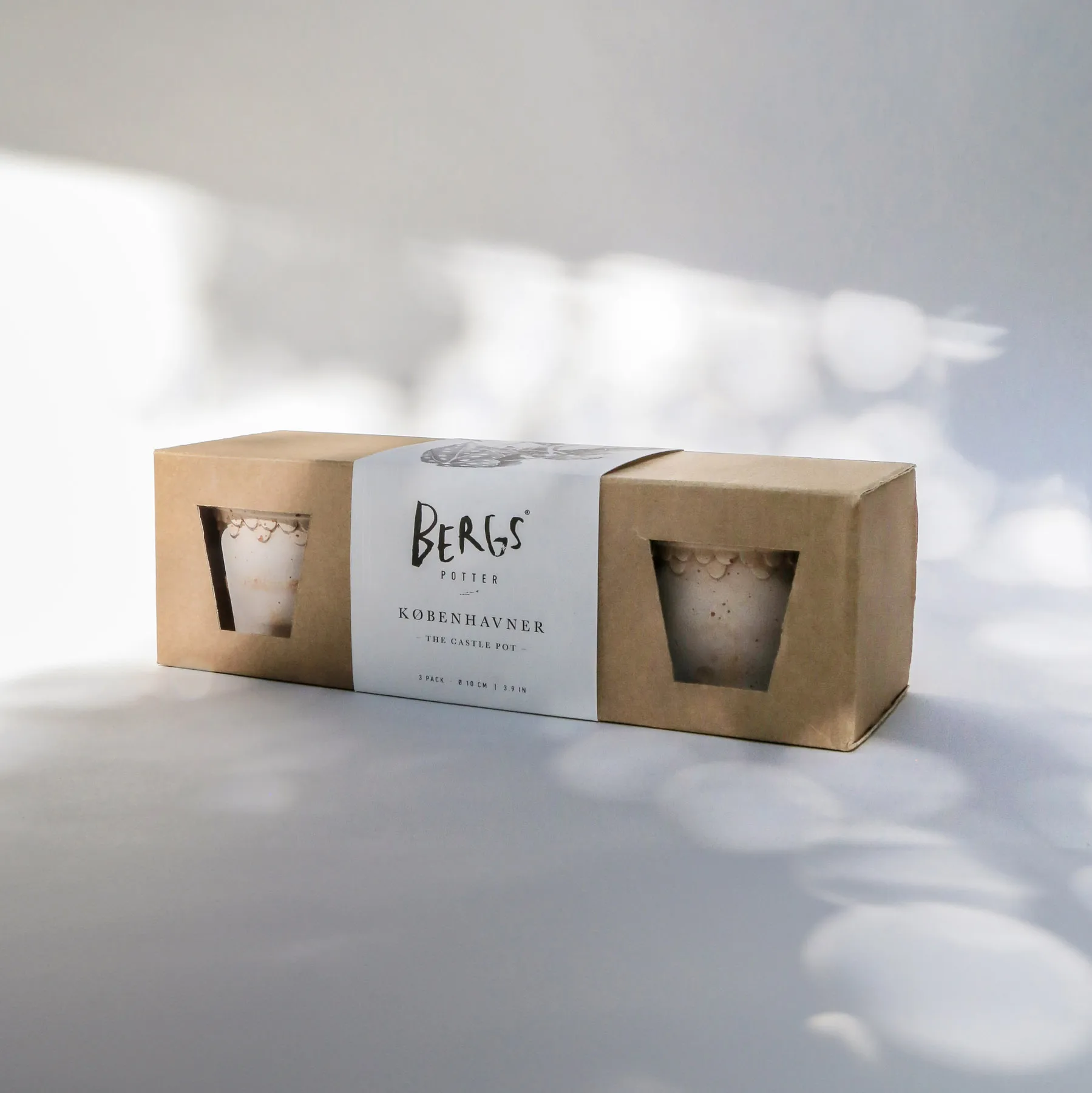 Copenhagen 鉢 Ø10 cm 3個, Pink Bergs Potter | バーグスポッター