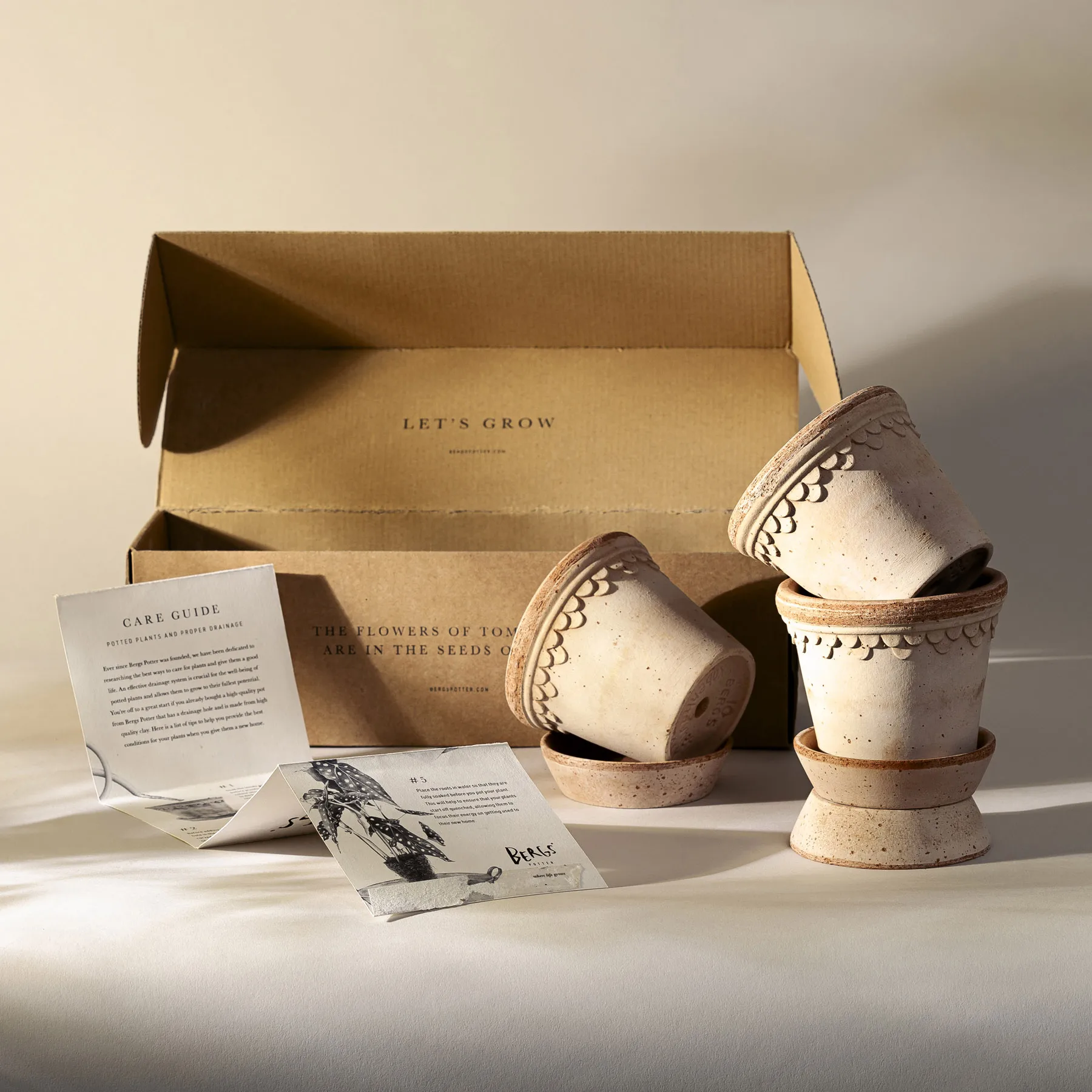 Copenhagen 鉢 Ø10 cm 3個, Pink Bergs Potter | バーグスポッター