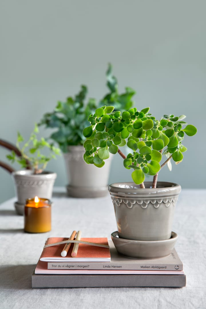 Copenhagen 植木鉢 グレーズ 12 cm, Grey Bergs Potter | バーグスポッター