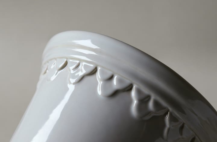Copenhagen 植木鉢 グレーズ 16 cm, Mineral White Bergs Potter | バーグスポッター