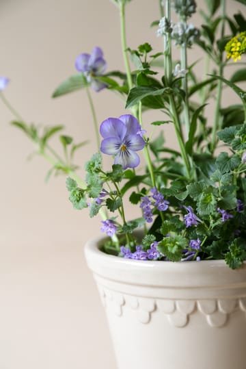 Copenhagen 植木鉢 グレーズ 16 cm - Sand Stone - Bergs Potter | バーグスポッター