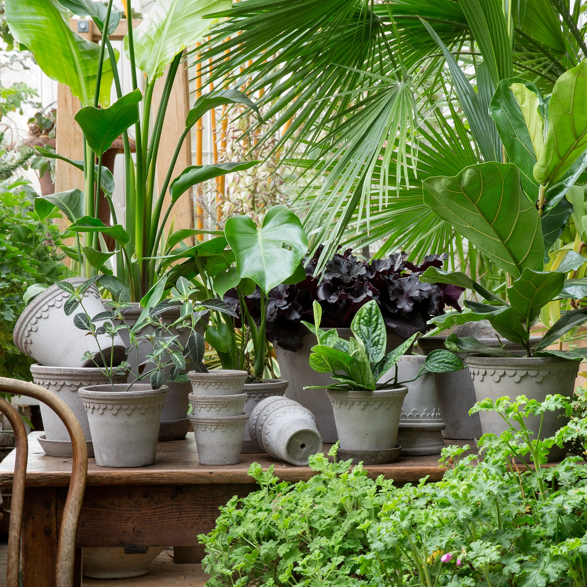 Copenhagen 植木鉢 25 cm, Grey Bergs Potter | バーグスポッター