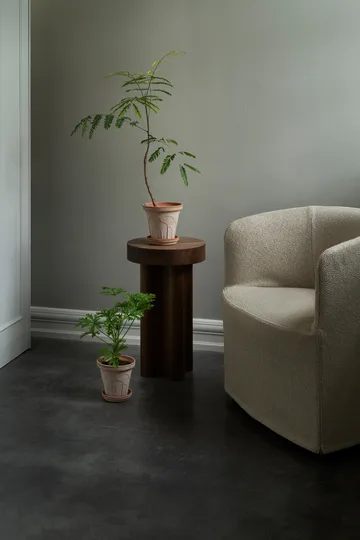 Fleur ポット 受け皿付き 2点セット - Pink, Ø16 cm - Bergs Potter | バーグスポッター