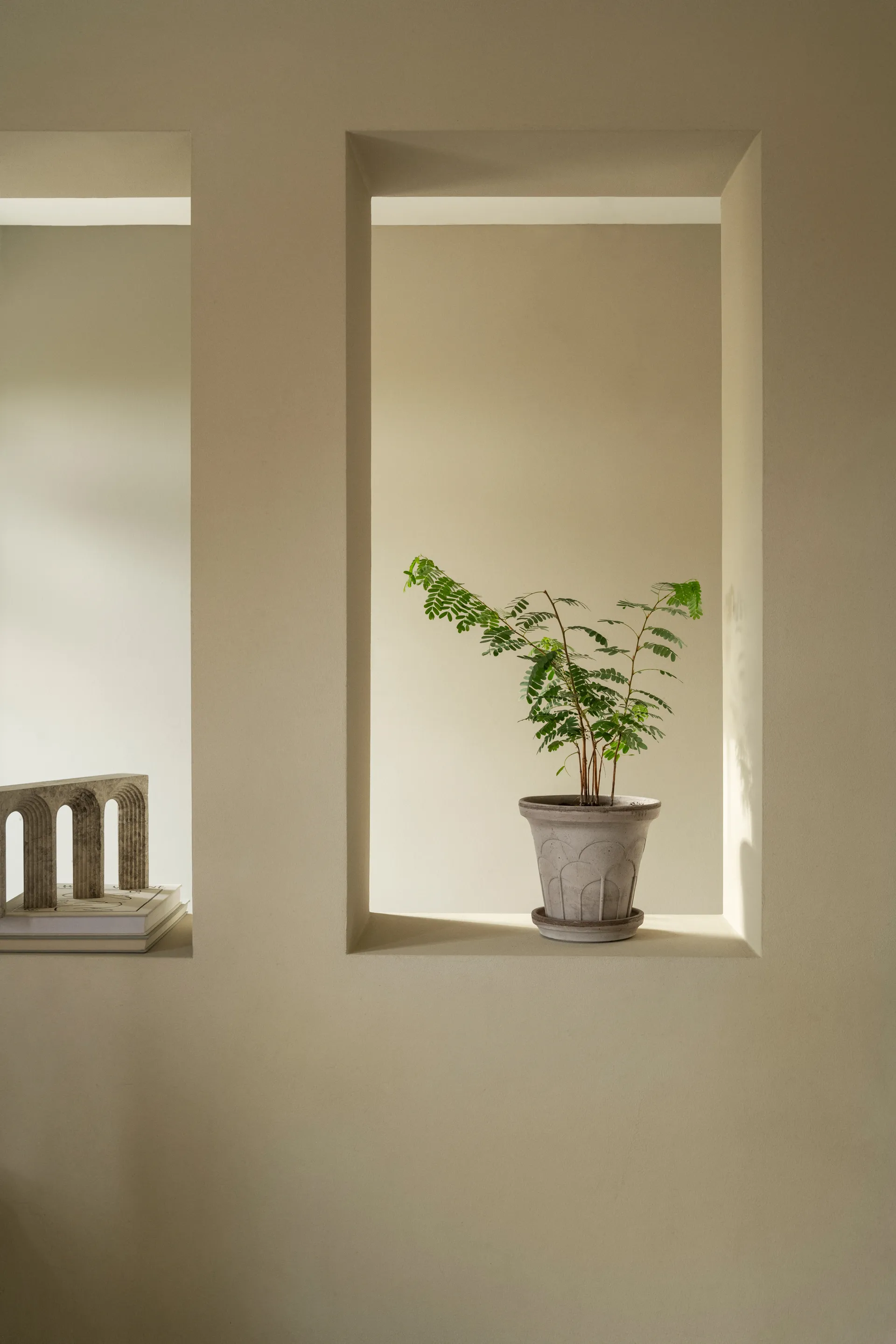 Fleur ポット 受け皿付き, Grey, Ø21 cm Bergs Potter | バーグスポッター