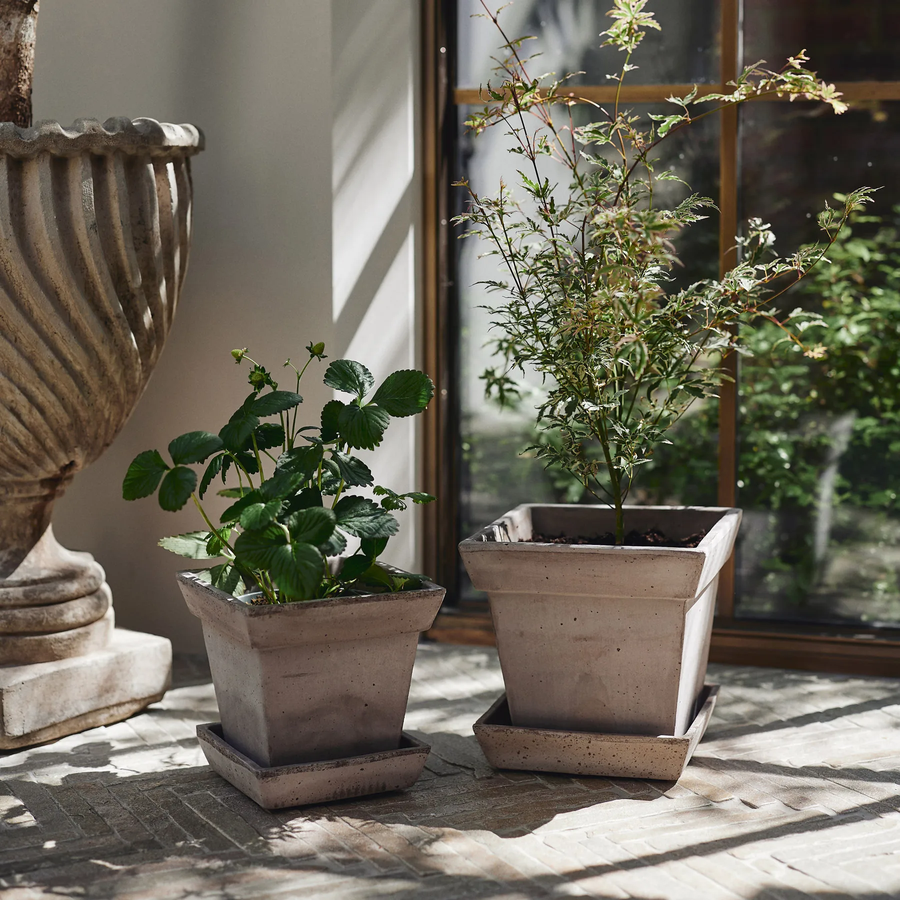 Gaia raw 鉢, Grey, Ø21 cm Bergs Potter | バーグスポッター