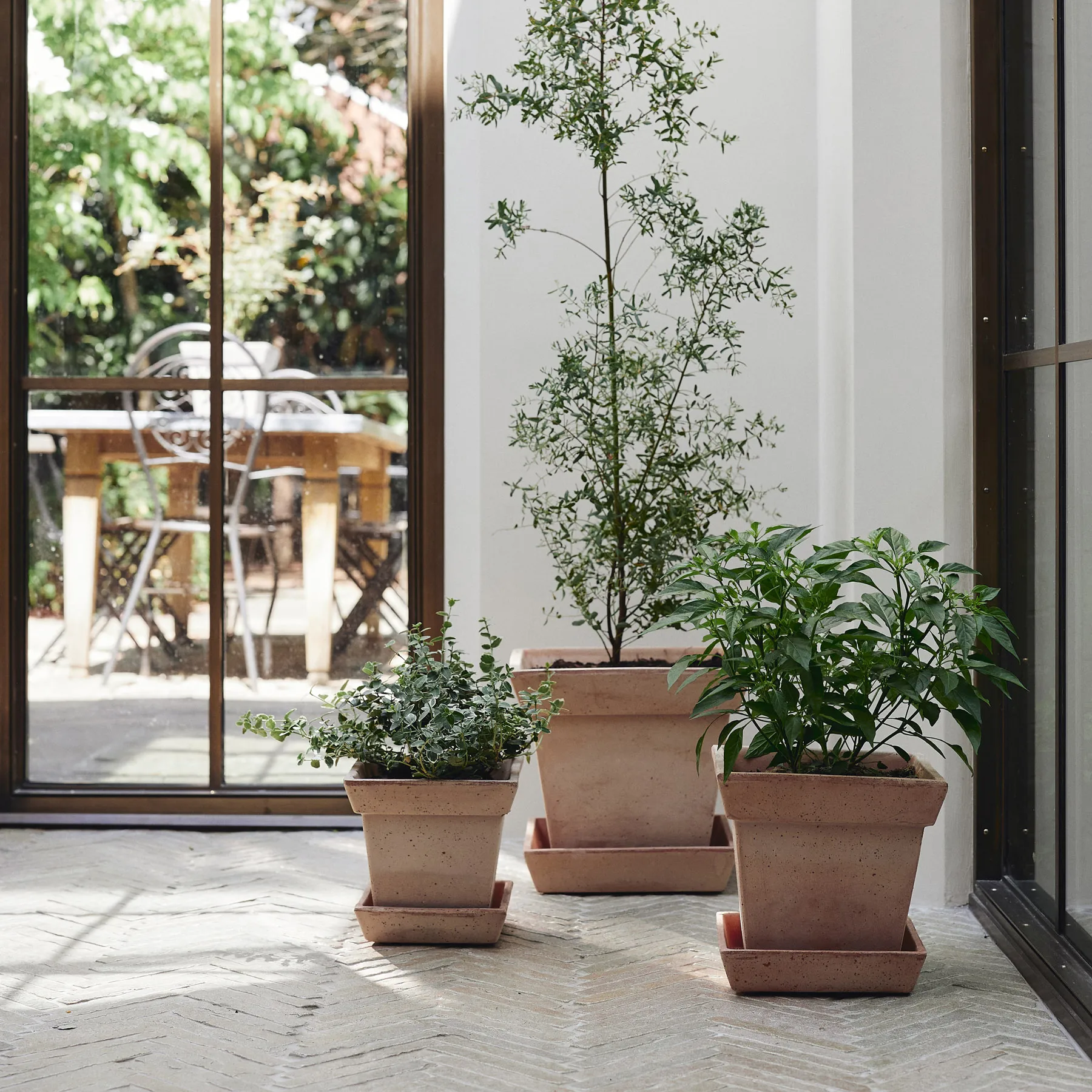 Gaia raw 鉢, Pink, Ø25 cm Bergs Potter | バーグスポッター