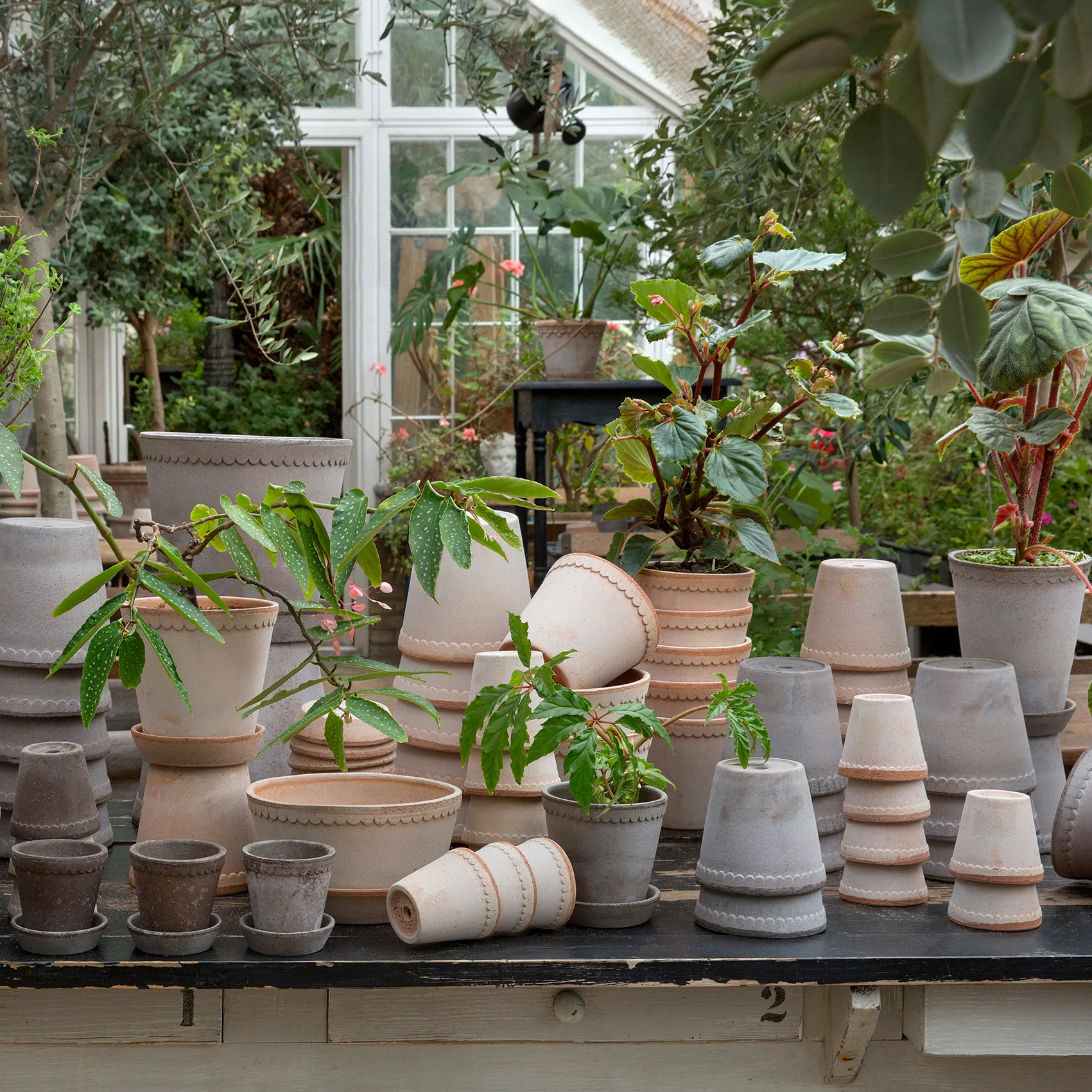 Helena 植木鉢 16 cm, grey Bergs Potter | バーグスポッター