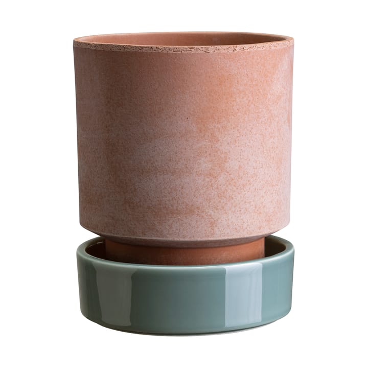 Hoff ポット - Ø14 cm, Raw Rosa-Misty Blue - Bergs Potter | バーグスポッター