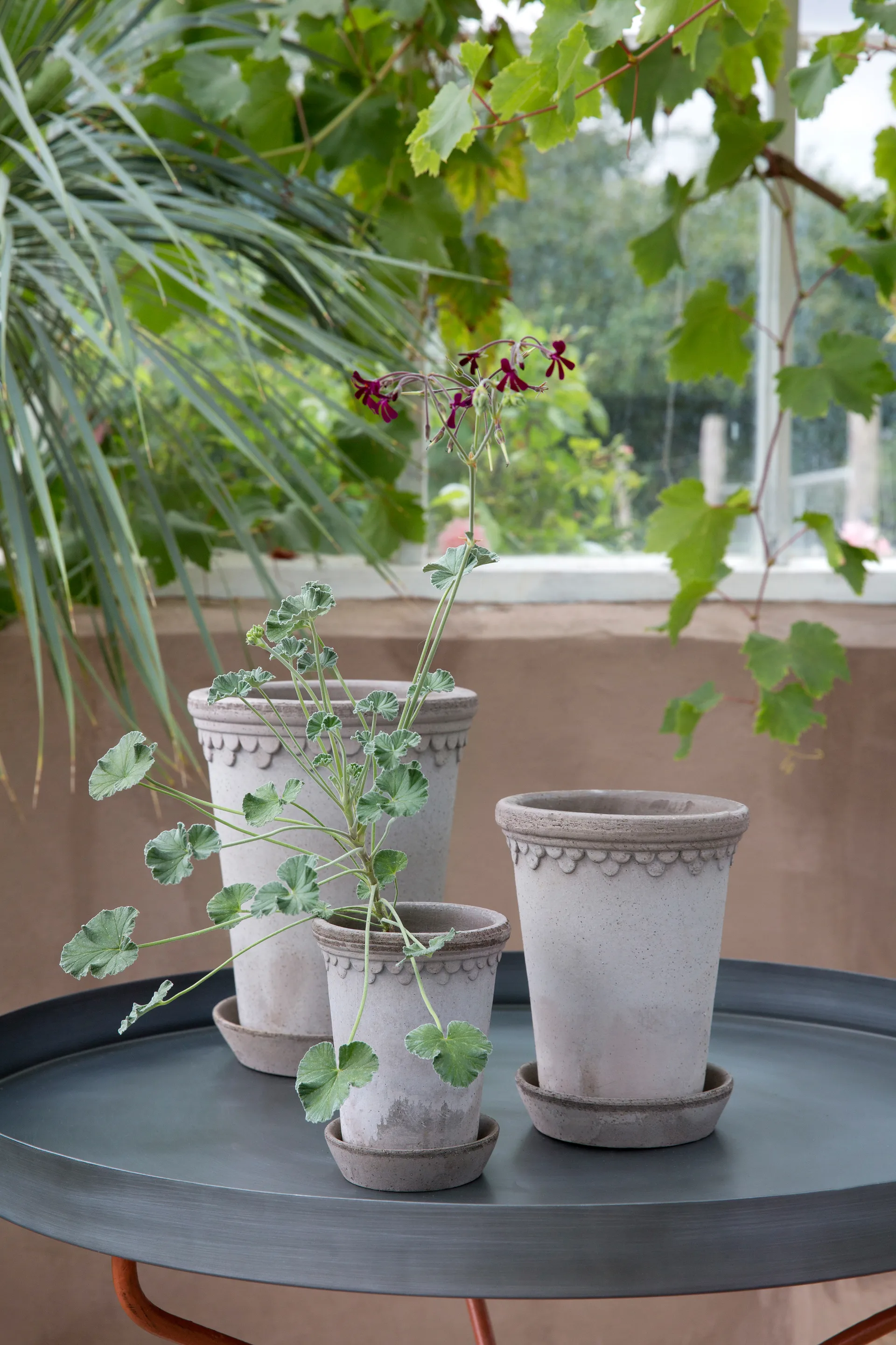 Københavner 鉢 high Ø14 cm, grey Bergs Potter | バーグスポッター