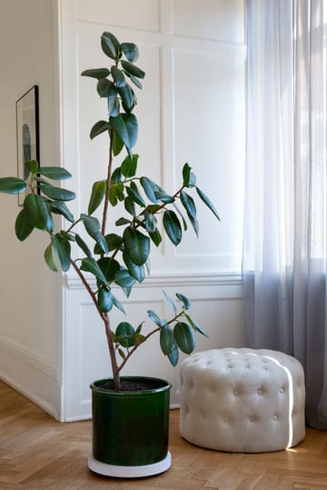 Modena 植木鉢 glazed Ø30 cm - Green - Bergs Potter | バーグスポッター