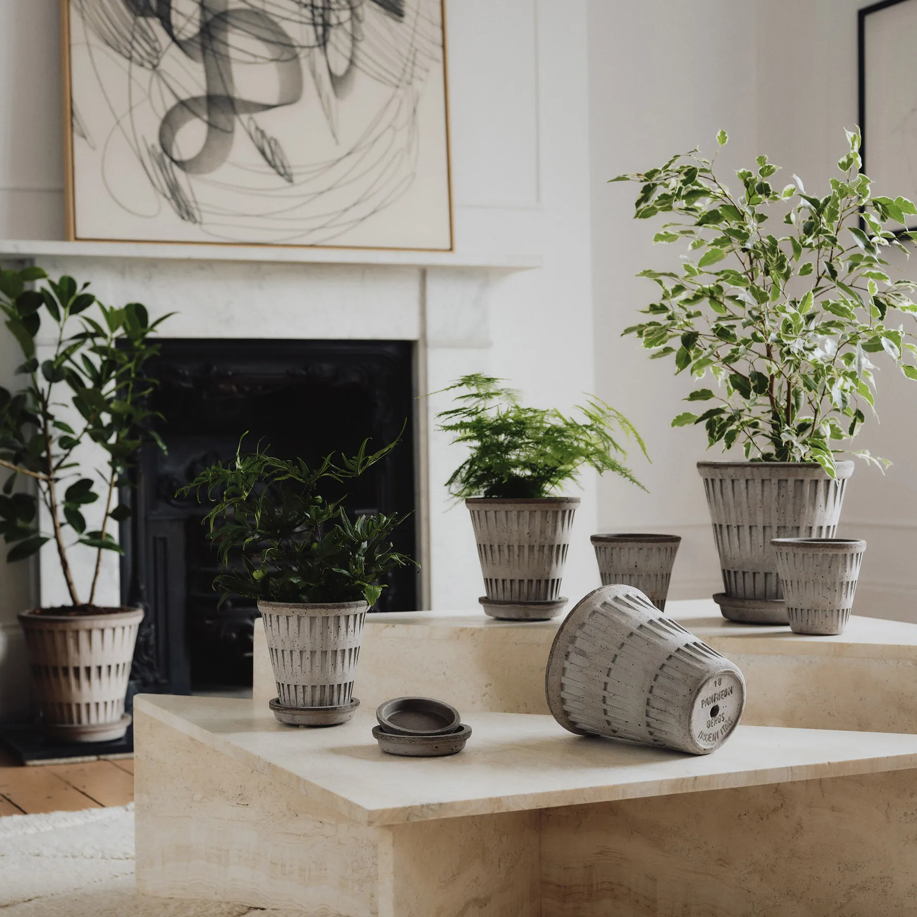 Pantheon raw 鉢, Grey, Ø16 cm Bergs Potter | バーグスポッター