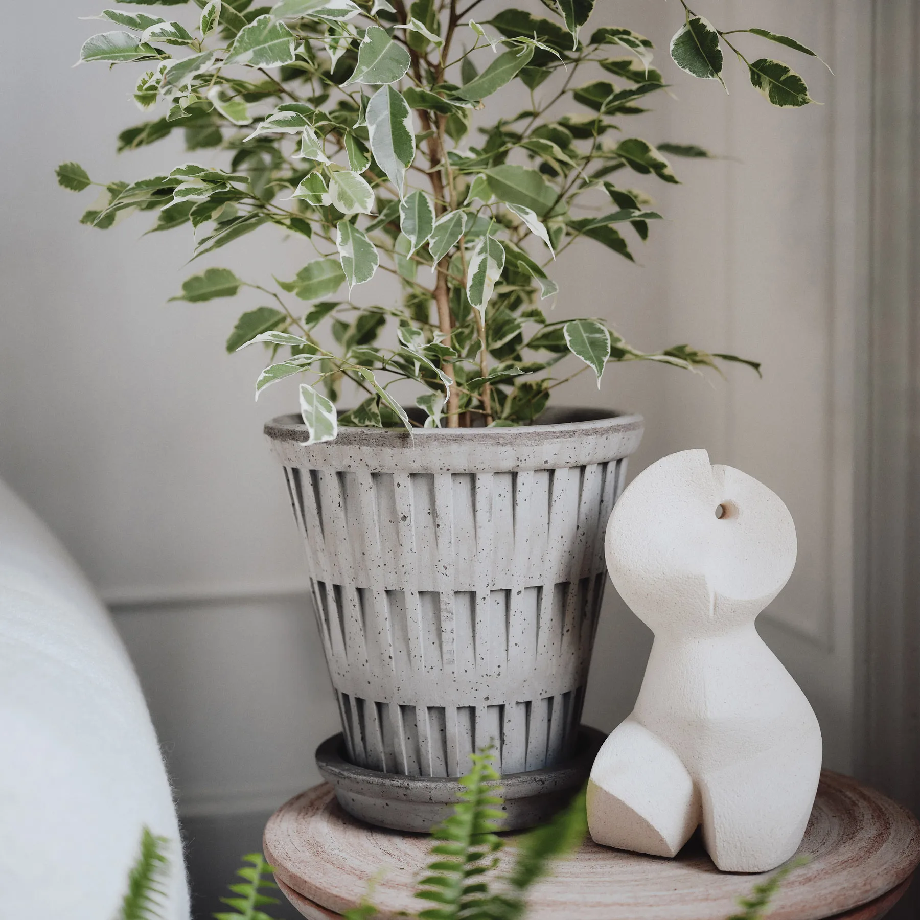 Pantheon raw 鉢, Grey, Ø16 cm Bergs Potter | バーグスポッター