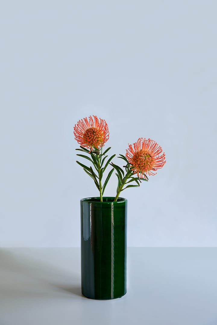Romeo 花瓶 glazed Ø12 cm, Green Bergs Potter | バーグスポッター