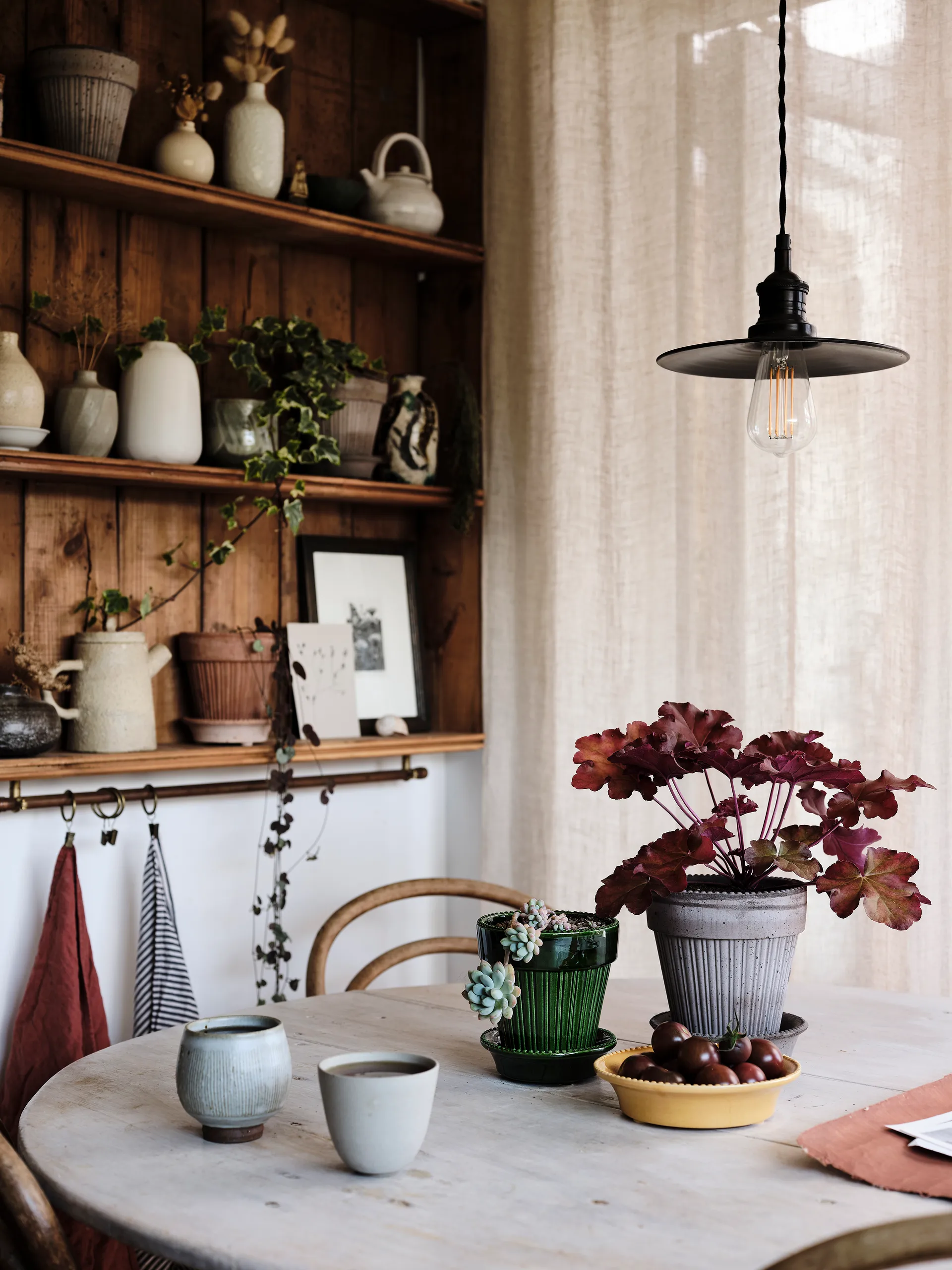 Simona 植木鉢 グレーズ 14 cm, Green Bergs Potter | バーグスポッター