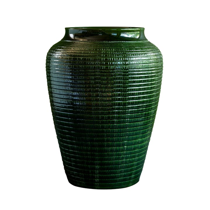 Willow 花瓶 グレーズ 30 cm - Green emerald - Bergs Potter | バーグスポッター