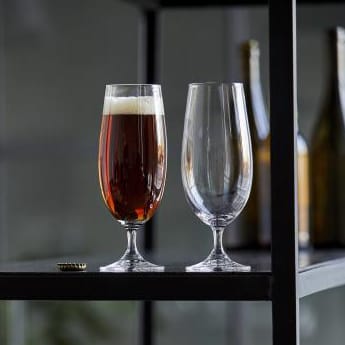 Bitz ビアグラス 0.38 l 2 st, Clear glass Bitz | ビッツ