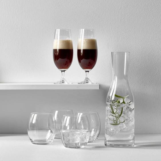 Bitz ビアグラス 0.38 l 2 st, Clear glass Bitz | ビッツ