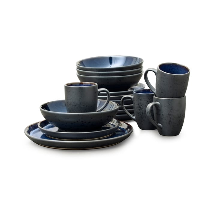 Bitz ディナーウェア 食器16点セット, Cobalt Blue Bitz | ビッツ