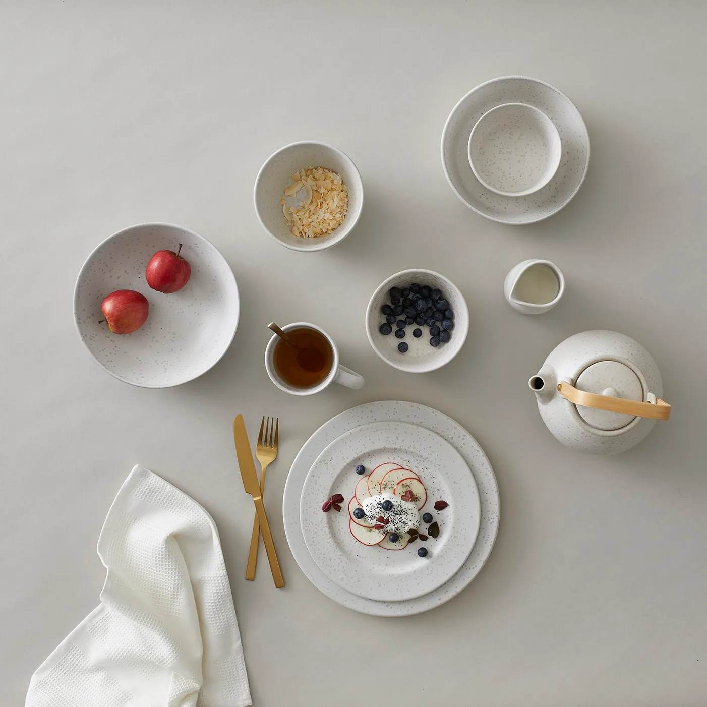 Bitz スープボウル Ø18 cm マット, matte cream white Bitz | ビッツ