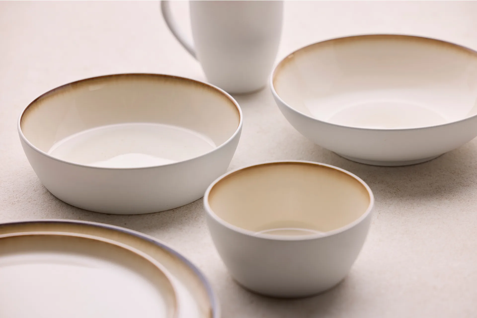 Bitz スープボウル Ø 18 cm, White-cream white Bitz | ビッツ