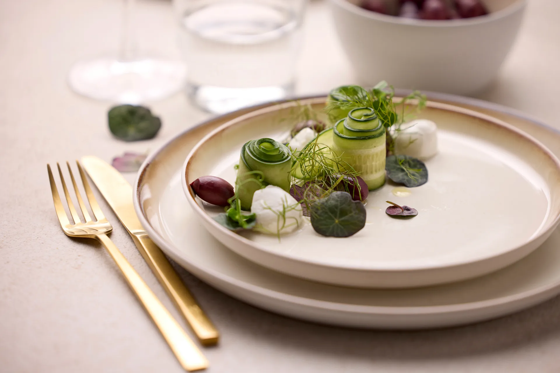 Bitz プレート ガストロ Ø 21 cm, White-Pike White Bitz | ビッツ