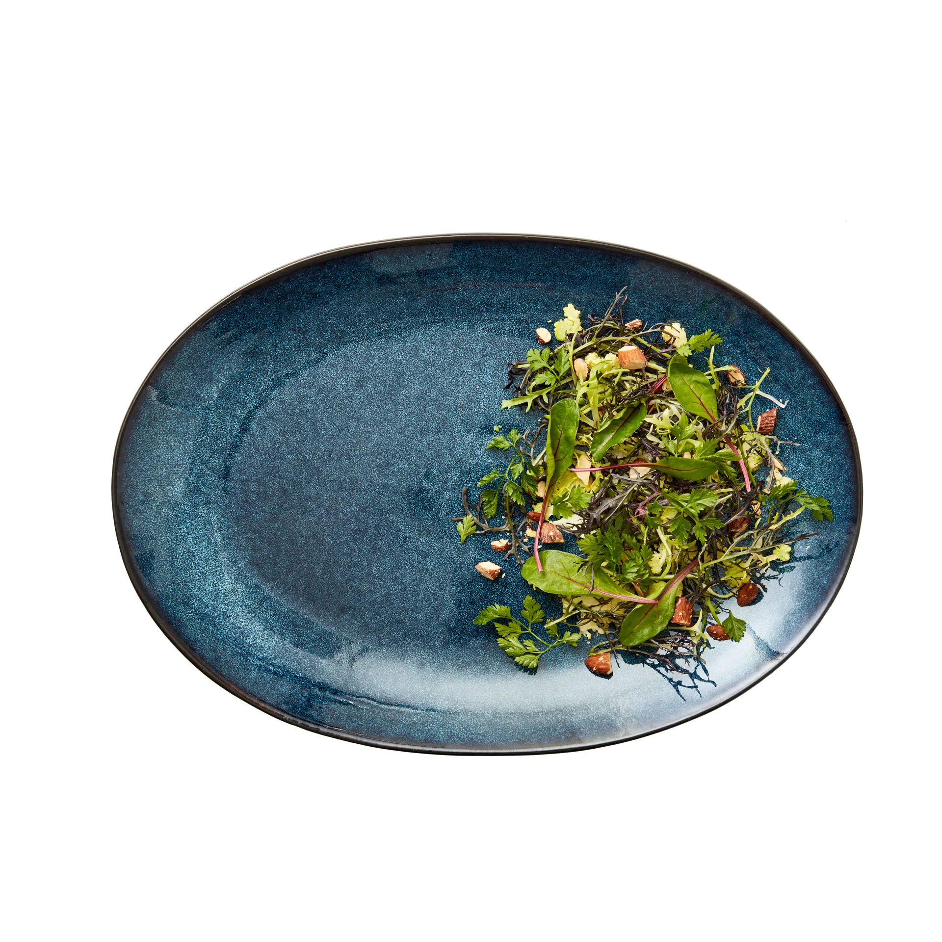 Bitz オーバルディッシュ 25x36 cm, Black-dark blue Bitz | ビッツ