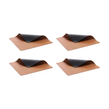 Bitz ランチョンマット 33x46 cm 4枚 - Black-brown - Bitz | ビッツ