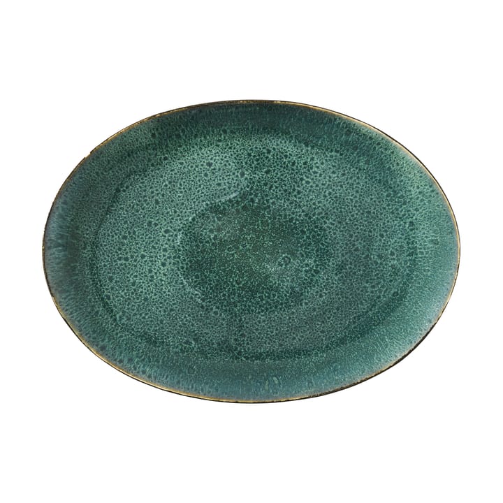 Bitz オーバルソーサー 45x34 cm - Black-green - Bitz | ビッツ