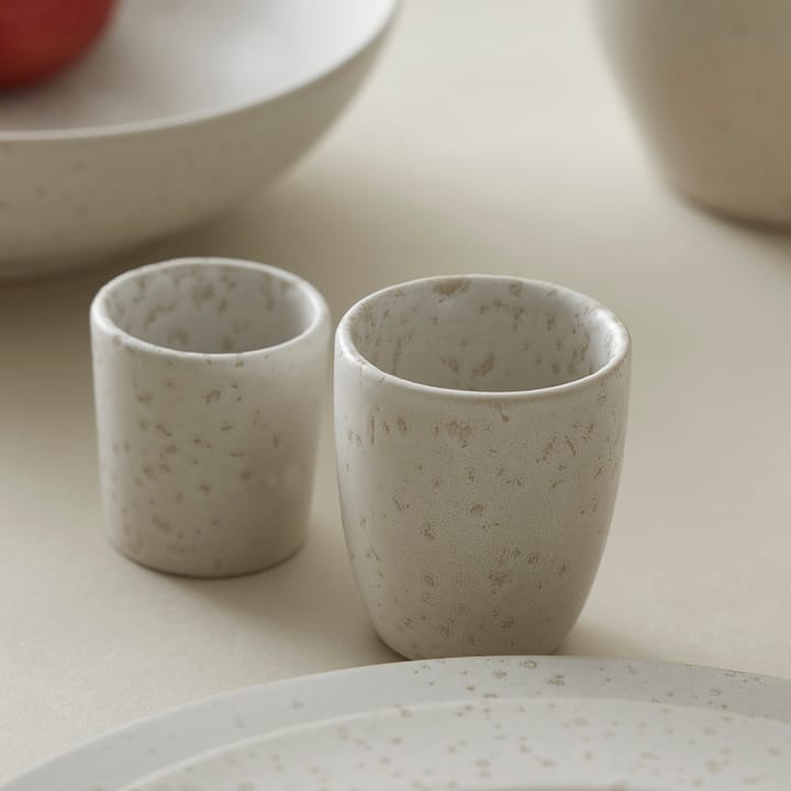 Bitz エッグカップ 5 cm マット, matte cream white Bitz | ビッツ